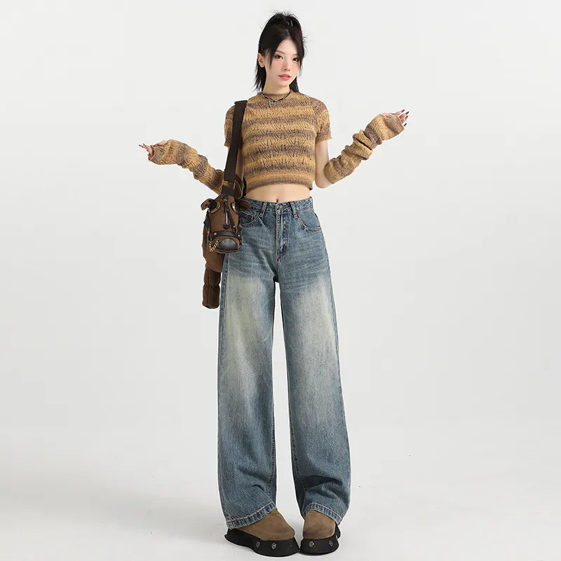 ZAZN Jeans Women's Vintage Blue-10