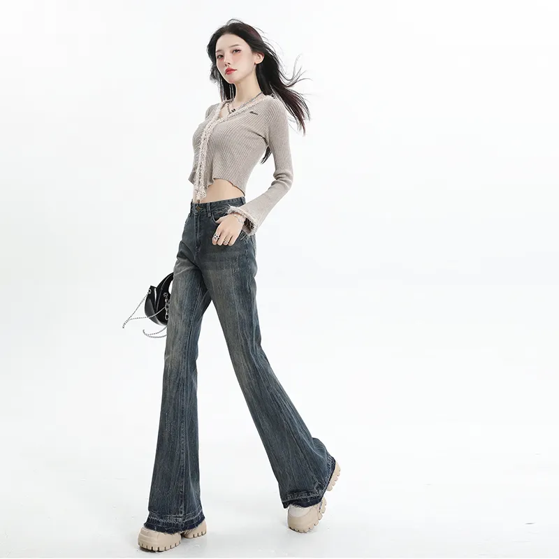 ZAZN Jeans Women's Vintage Blue-10