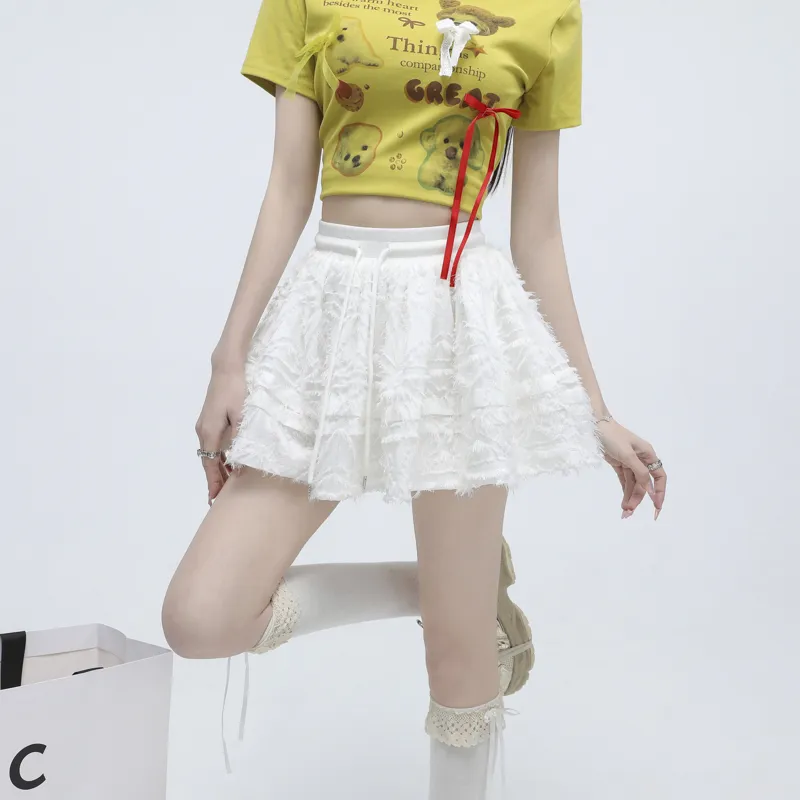 ZAZN Casual Short Skirts Women's-2