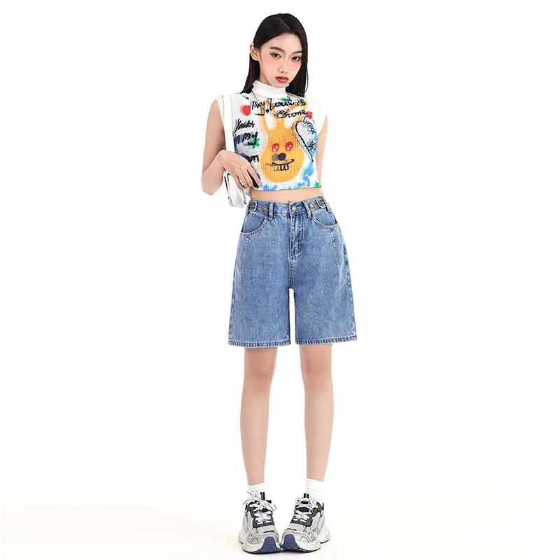 ZAZN Denim Shorts Women's-19