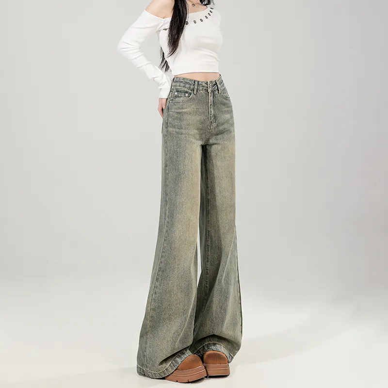 ZAZN Jeans Women's Vintage Blue-5