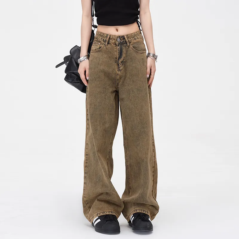ZAZN Jeans Women's Sandy Dune Brown-0