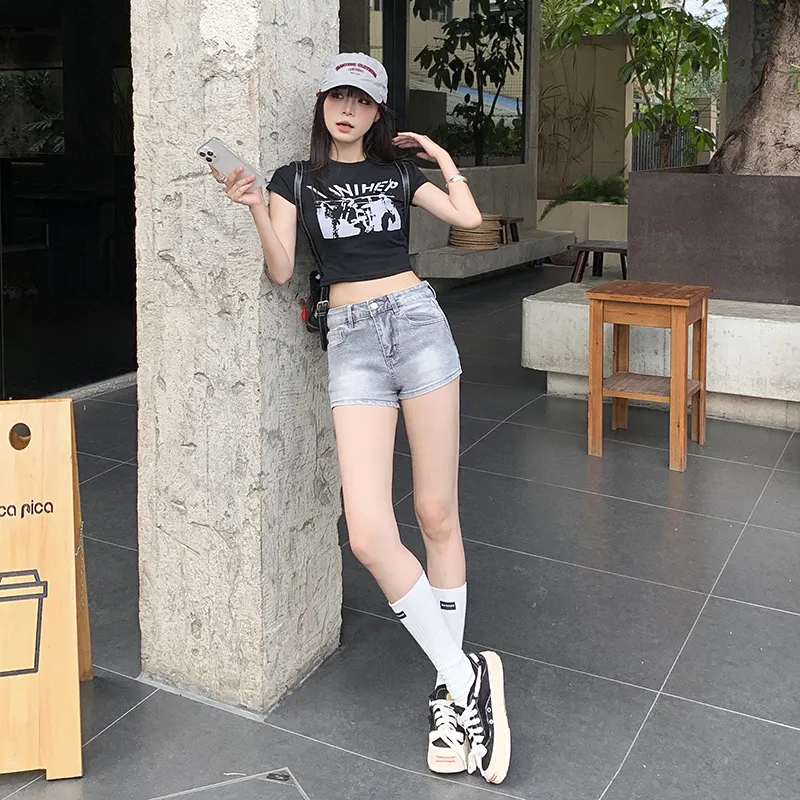 ZAZN Denim Shorts Women's-9