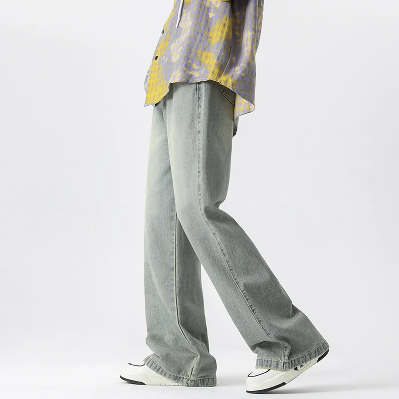 ZAZN Jeans Unisex Yellow Mud-5