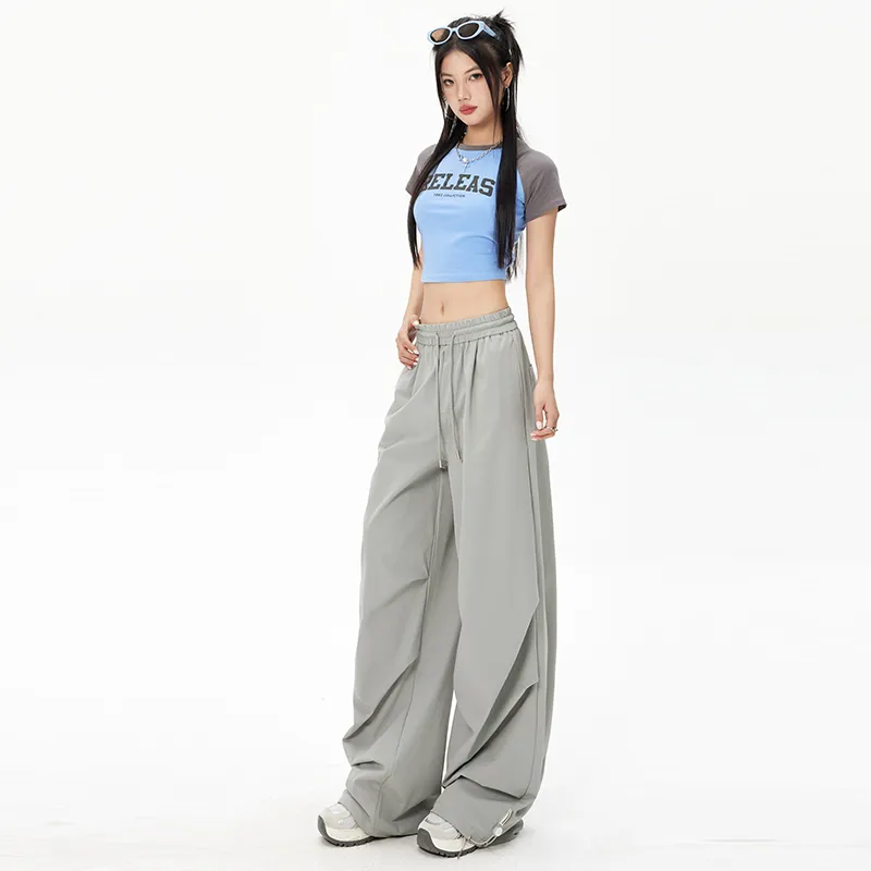 ZAZN Casual Pants Women's Navy Blue-26
