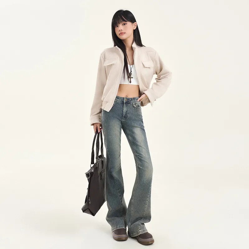 ZAZN Jeans Women's Vintage Blue-10