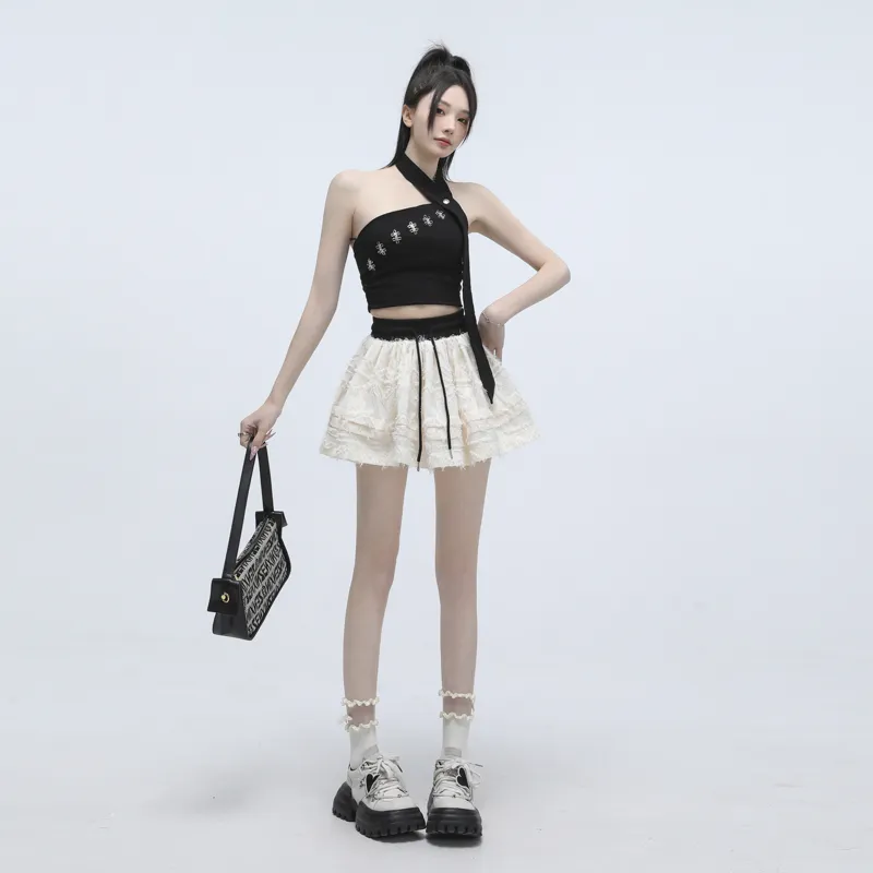 ZAZN Casual Short Skirts Women's-5