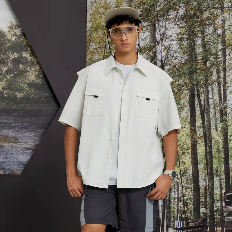 VOLCOM Shirts Unisex LGR-Light Gray-2