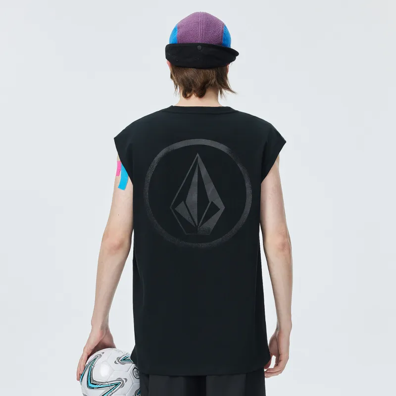 VOLCOM Tank Tops Men BLK-Black-7