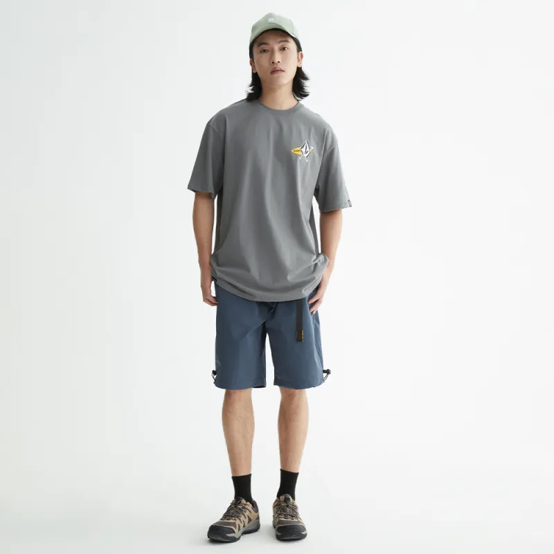 VOLCOM Drop Shoulder Sleeve T-Shirt Unisex-5