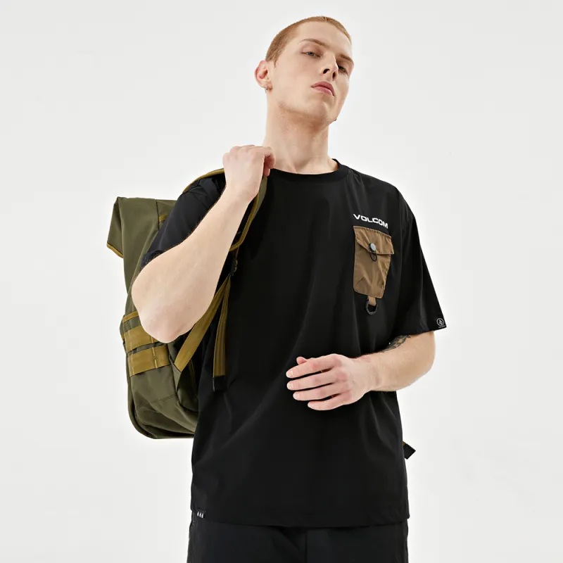 VOLCOM Drop Shoulder Sleeve T-Shirt Unisex-3