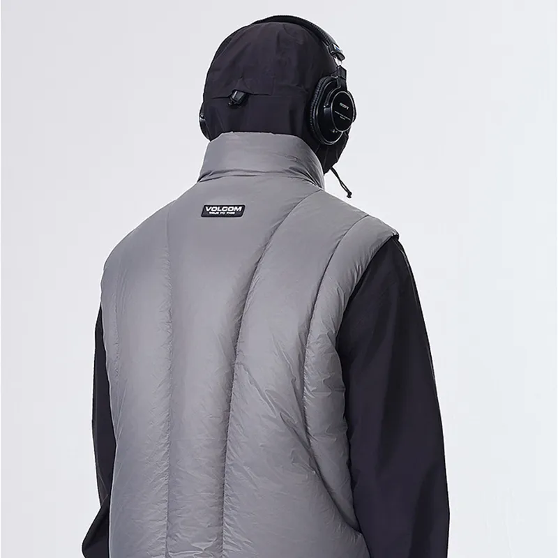 VOLCOM Vests Unisex Dark Gray-2