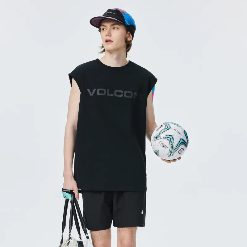 VOLCOM Tank Tops Men BLK-Black-2