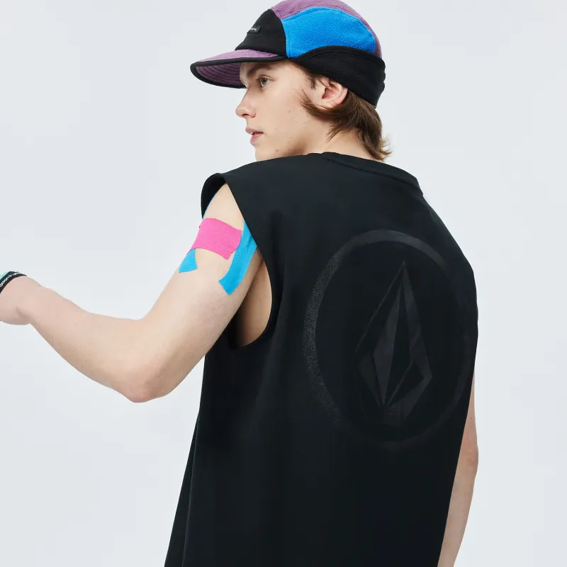VOLCOM Tank Tops Men BLK-Black-6