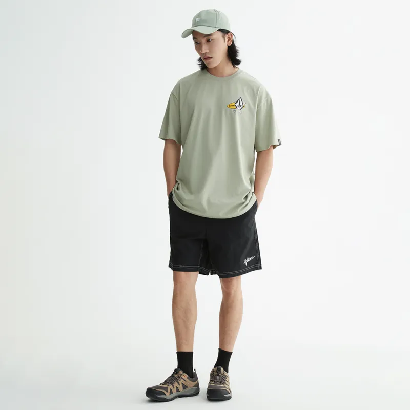 VOLCOM Drop Shoulder Sleeve T-Shirt Unisex-14