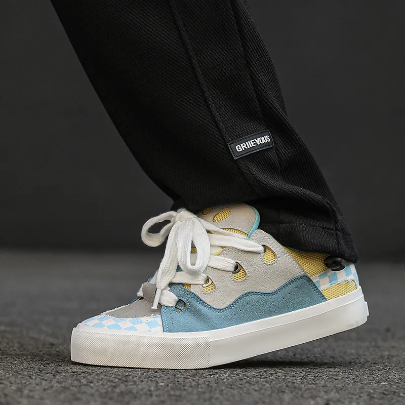 Fawn Miri Abrasion Resistant Low Top Skateboard Shoes Unisex-5