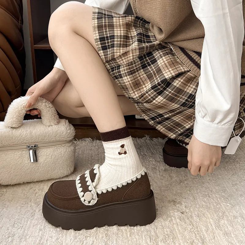 Fawn Miri Loafers Women's Brown/Ecru-7