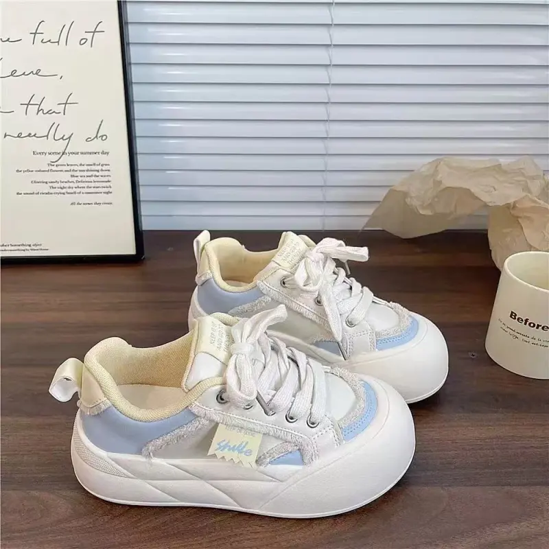 Fawn Miri Anti Slip Wear Resistant Low Top Skateboard Shoes Women's-13