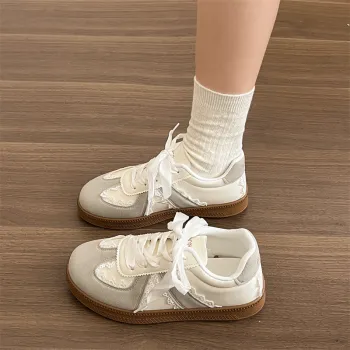 Fawn Miri Anti Slip And Wear Resistant Breathable Low Top Skateboard Shoes Women's