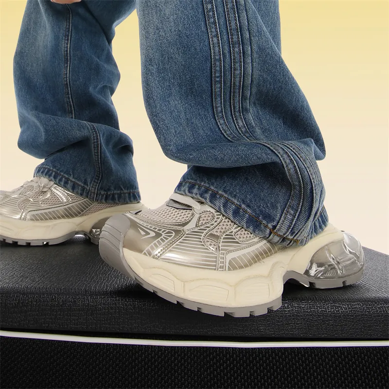 Fawn Miri Anti Slip Wear Resistant Low Top Chunky Sneakers Unisex-11
