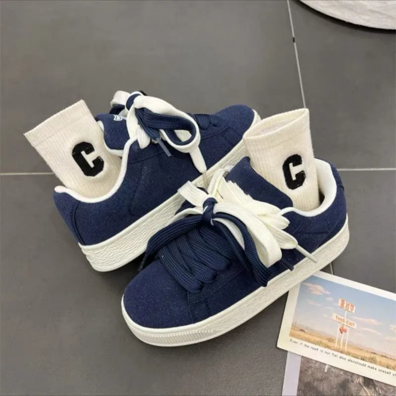 Fawn Miri Coverage Slip Resistant And Abrasion Resistant Low Top Skateboard Shoes Women's Blue-1