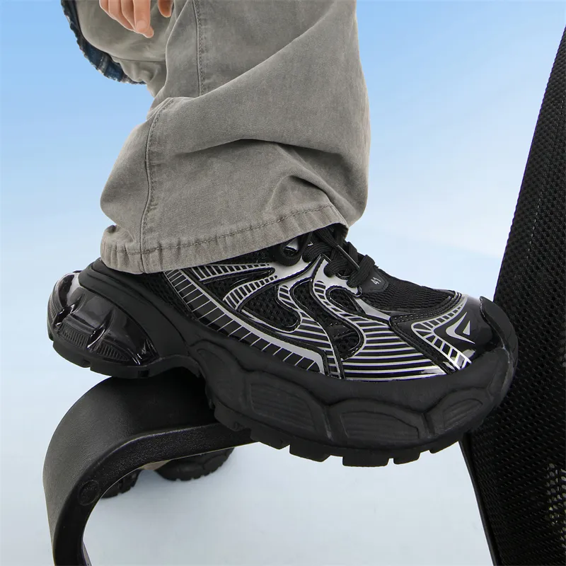 Fawn Miri Anti Slip Wear Resistant Low Top Chunky Sneakers Unisex-7