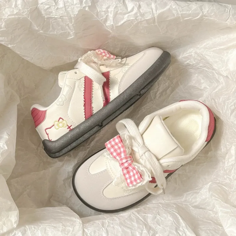 Fawn Miri Anti Slip And Wear Resistant Height Increasing Low Top Casual Shoes Women's Beige Red-1