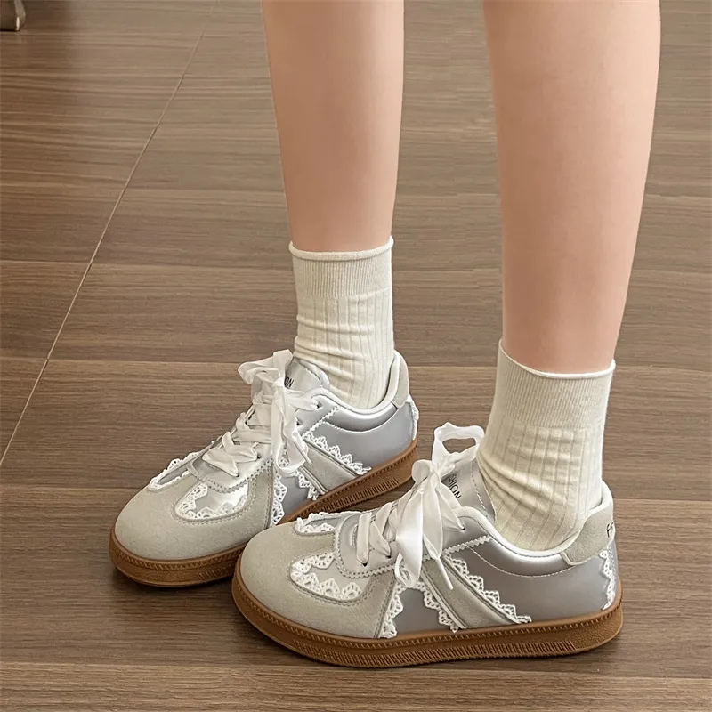Fawn Miri Slip Resistant, Abrasion Resistant, Breathable Low Top Skateboard Shoes Women's-5