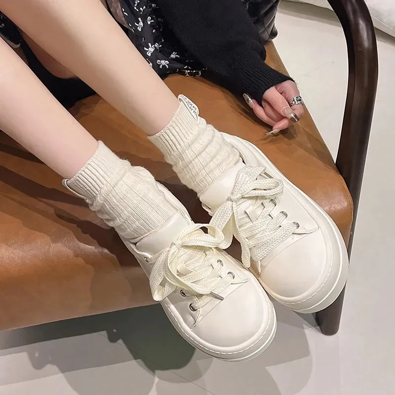 Fawn Miri Anti Slip And Wear Resistant Height Increasing Low Top Skateboard Shoes Women's-7