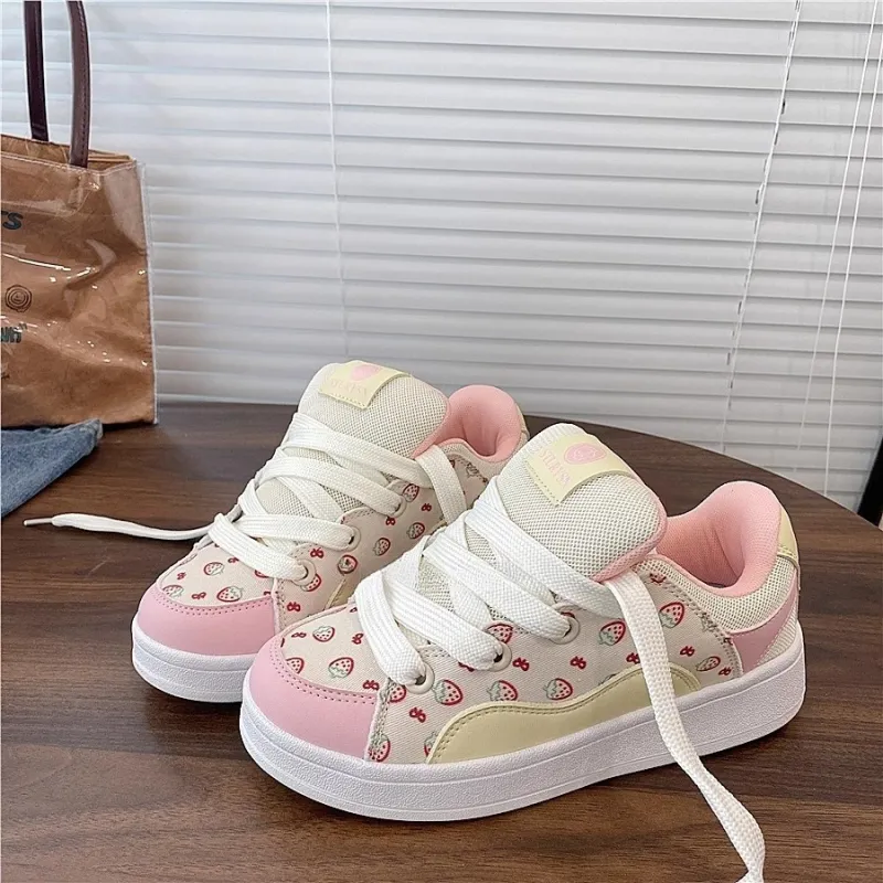 Fawn Miri Coverage Slip Resistant And Abrasion Resistant Low Top Skateboard Shoes Women's Pink-4