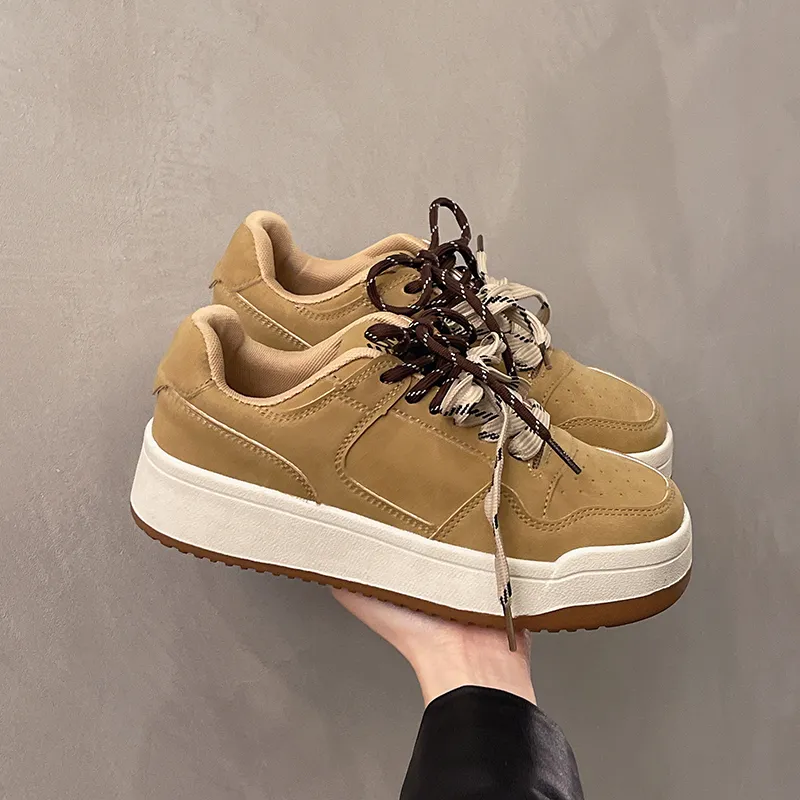 Fawn Miri Coverage Slip Resistant, Abrasion Resistant, Height Increasing Low Top Skateboard Shoes Women's-9