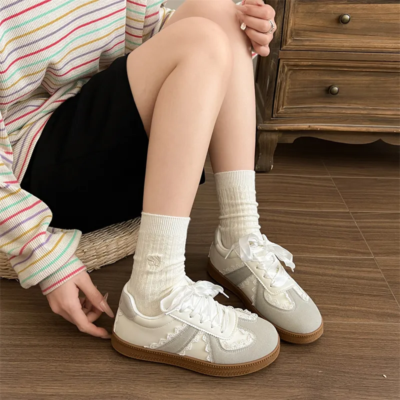 Fawn Miri Slip Resistant, Abrasion Resistant, Breathable Low Top Skateboard Shoes Women's-3