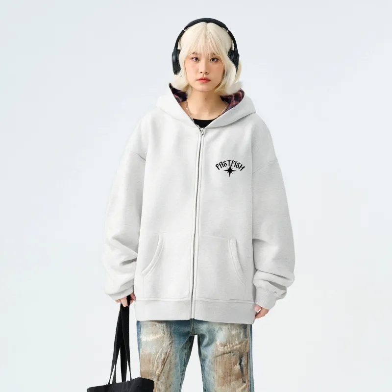 FASTFISH Sweatshirt Jacket Unisex-4