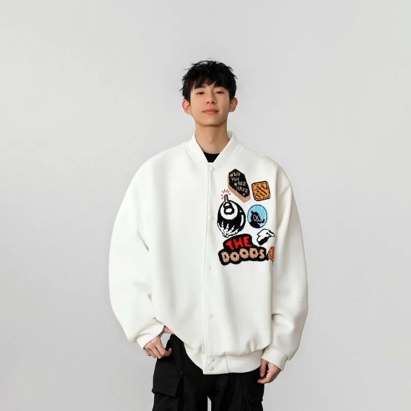 FASTFISH Baseball Jacket Unisex-7