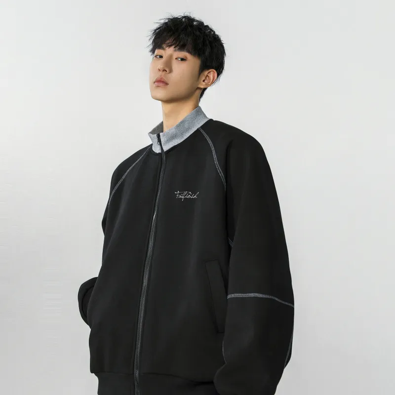 FASTFISH Baseball Jacket Unisex-14