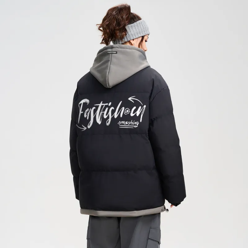 FASTFISH Puffer Jackets Unisex-13