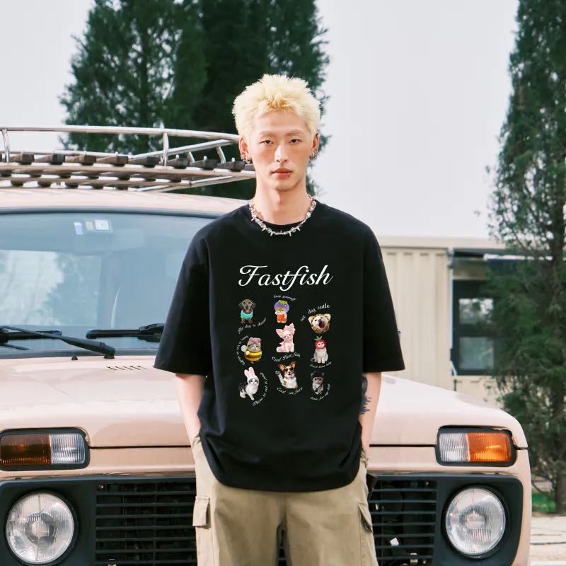 FASTFISH T Shirts Unisex-3