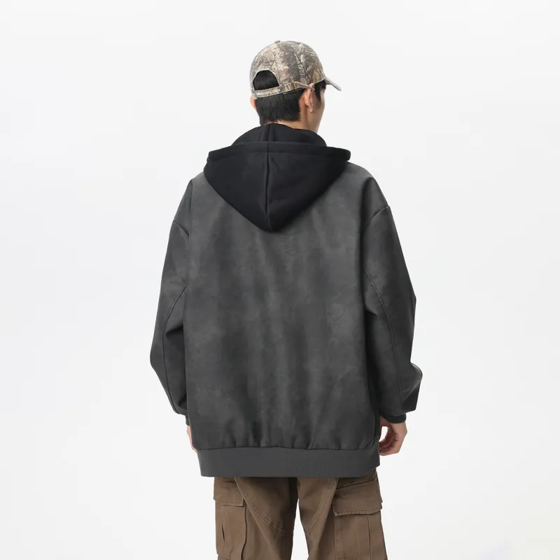 FASTFISH Leather Jackets Unisex-8