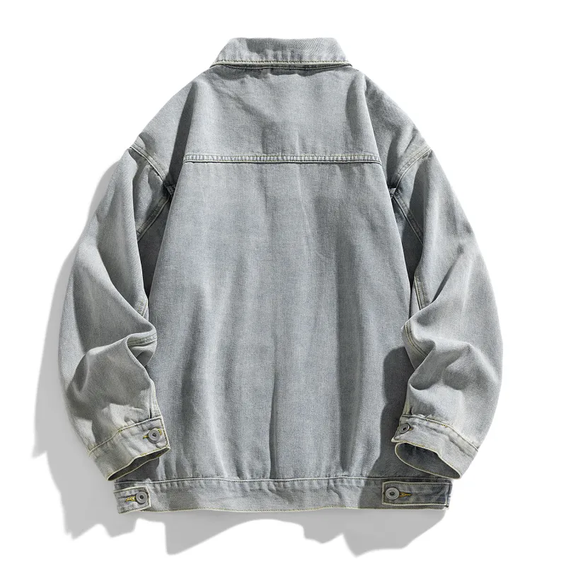 FASTFISH Denim Jackets Unisex-3