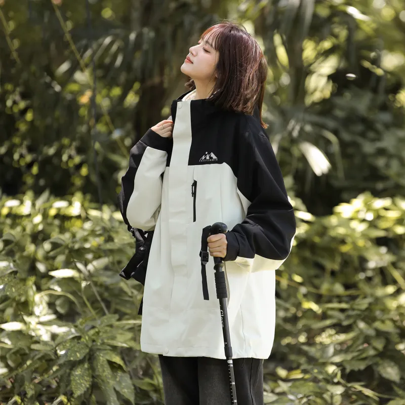 FASTFISH Warm Breathable Water Repellent Rainproof Windproof Windbreaker Jacket Unisex-7