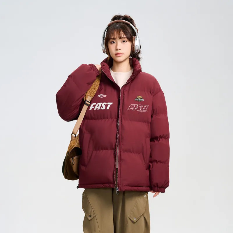 FASTFISH Puffer Jacket Unisex Navy Blue-16