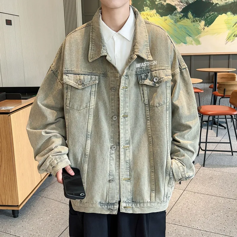 FASTFISH Denim Jackets Unisex-16