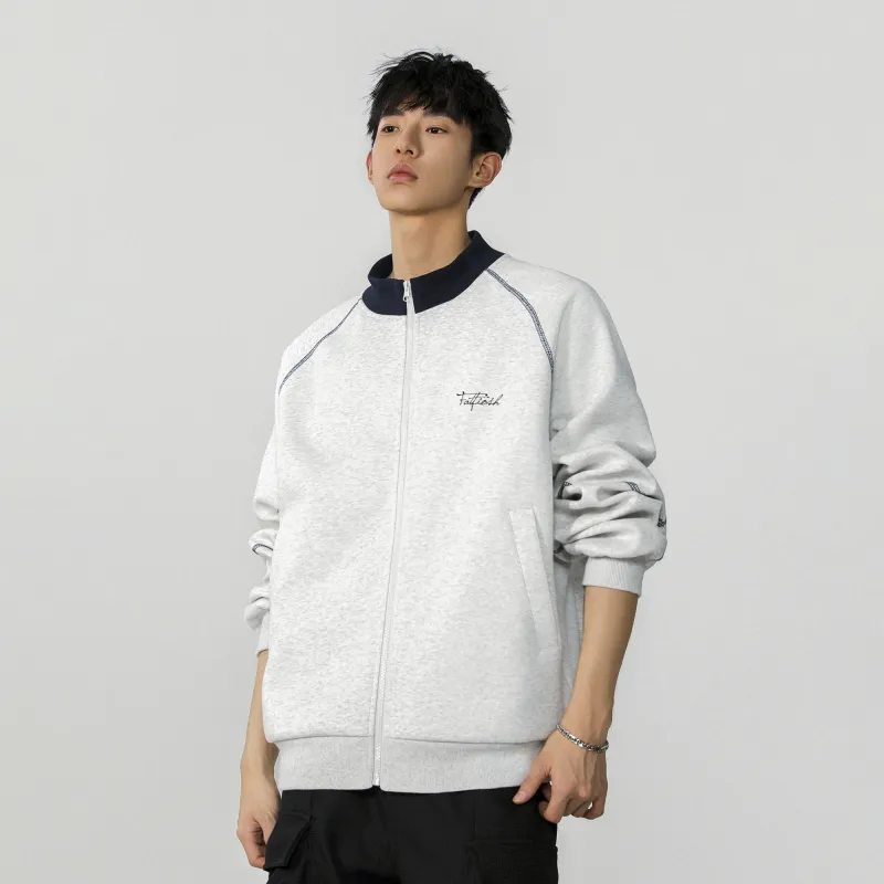 FASTFISH Baseball Jacket Unisex-4