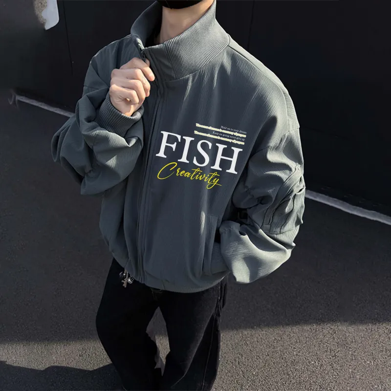 FASTFISH Jackets Unisex-9