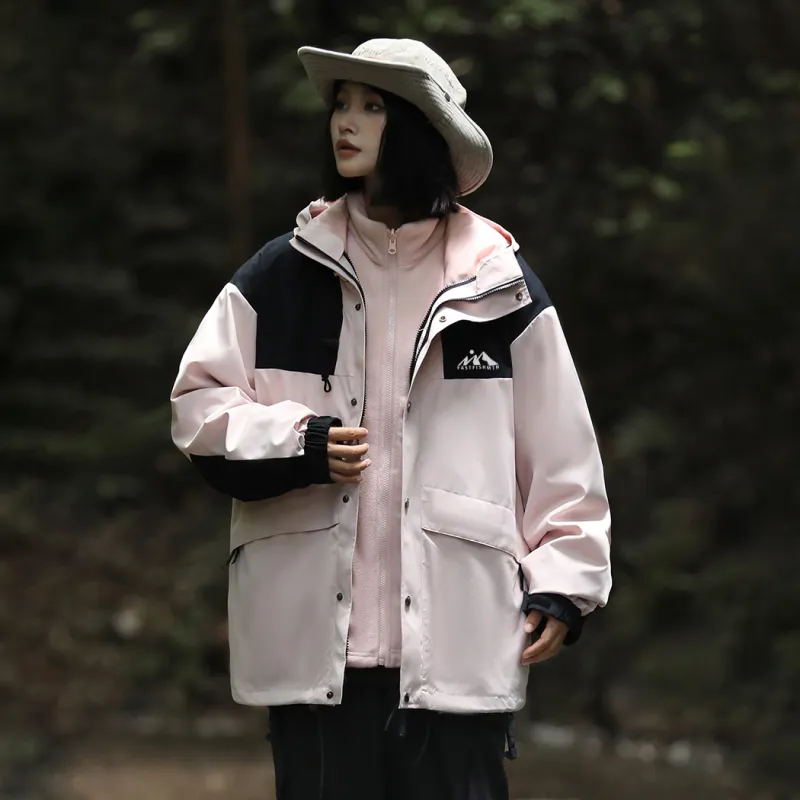 FASTFISH Windproof Breathable Warm Water Repellent Windbreaker Jacket Unisex-49