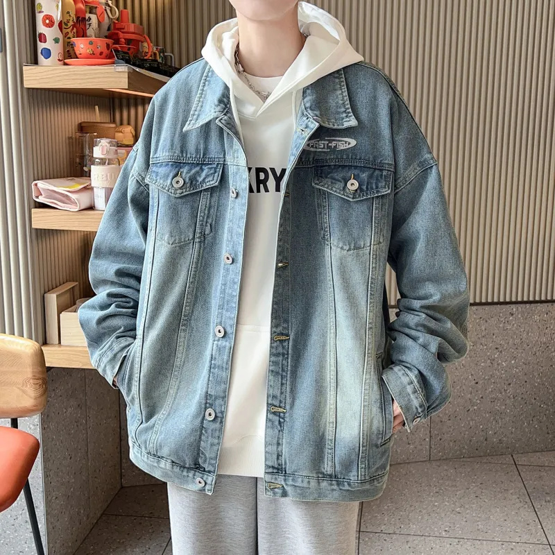 FASTFISH Denim Jackets Unisex-11