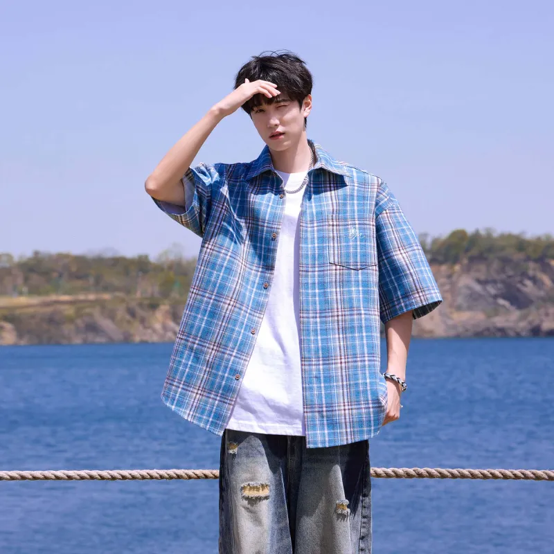 FASTFISH Shirts Unisex Blue-2