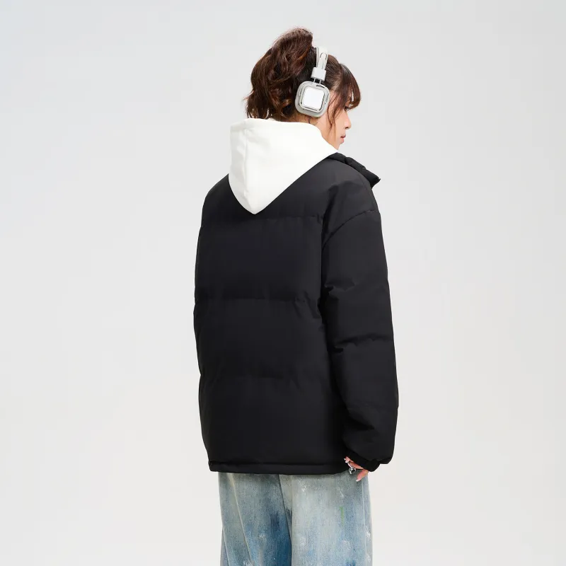 FASTFISH Puffer Jacket Unisex Navy Blue-6