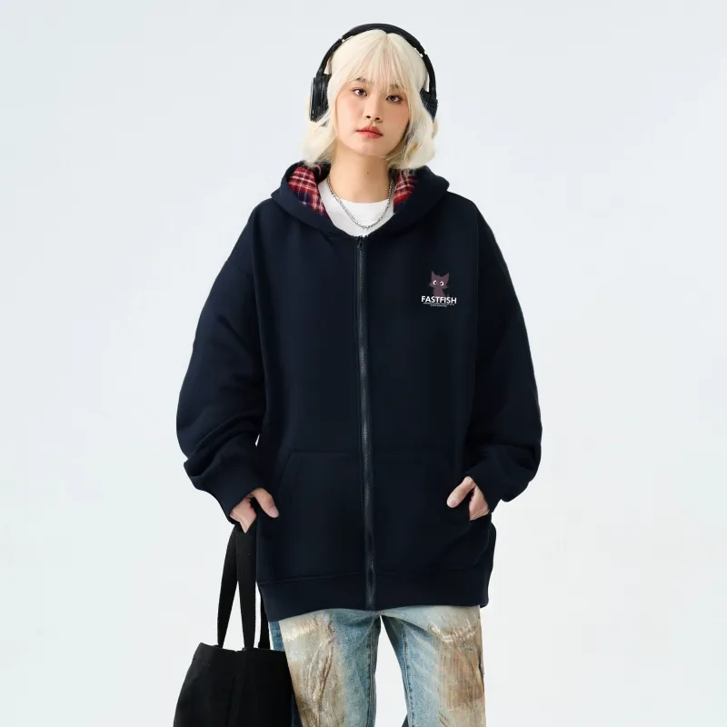 FASTFISH Sweatshirt Jacket Unisex-11