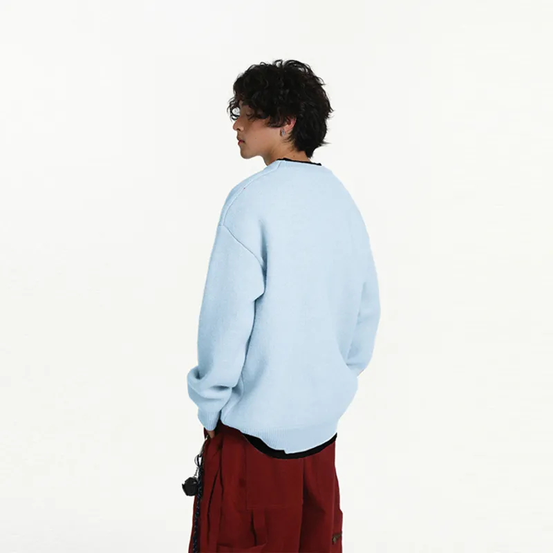 FASTFISH Sweater Unisex Burgundy-14